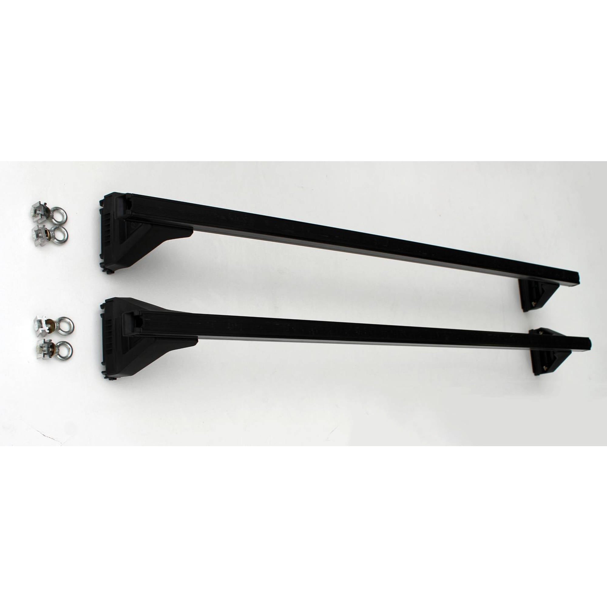 Black Heavy Duty Roof Racks For Gutter Mount Vehicles | Bossco 4x4 ...