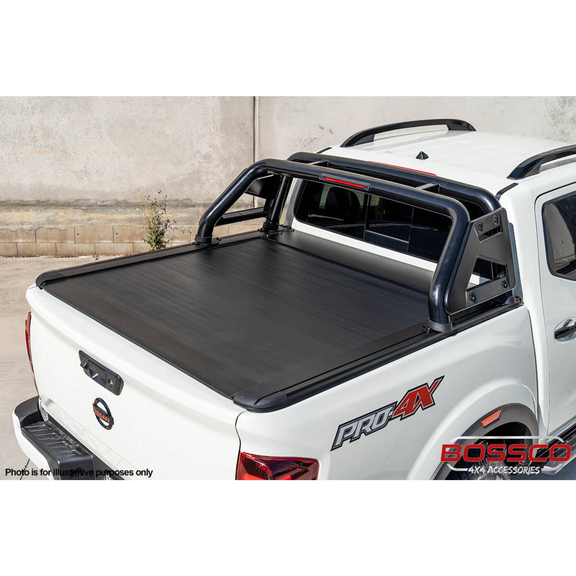 Electric Retractable Roller Shutter Tonneau Lid Suitable For Nissan Navara D23 NP300 2015-2020 - Style B