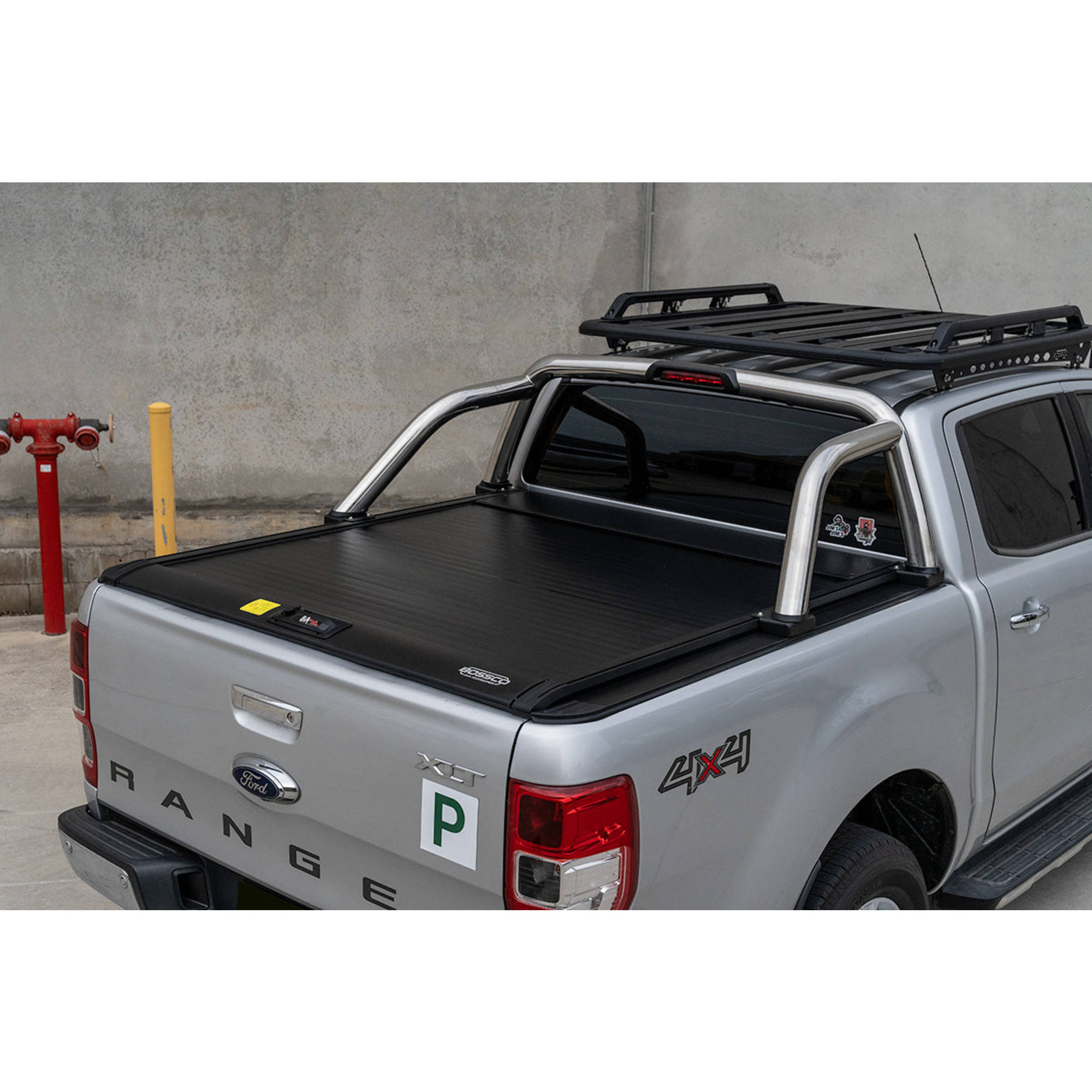 Manual Roller Shutter Suitable For Ford Ranger 2012-2021 - For Sport Bar Compatibility