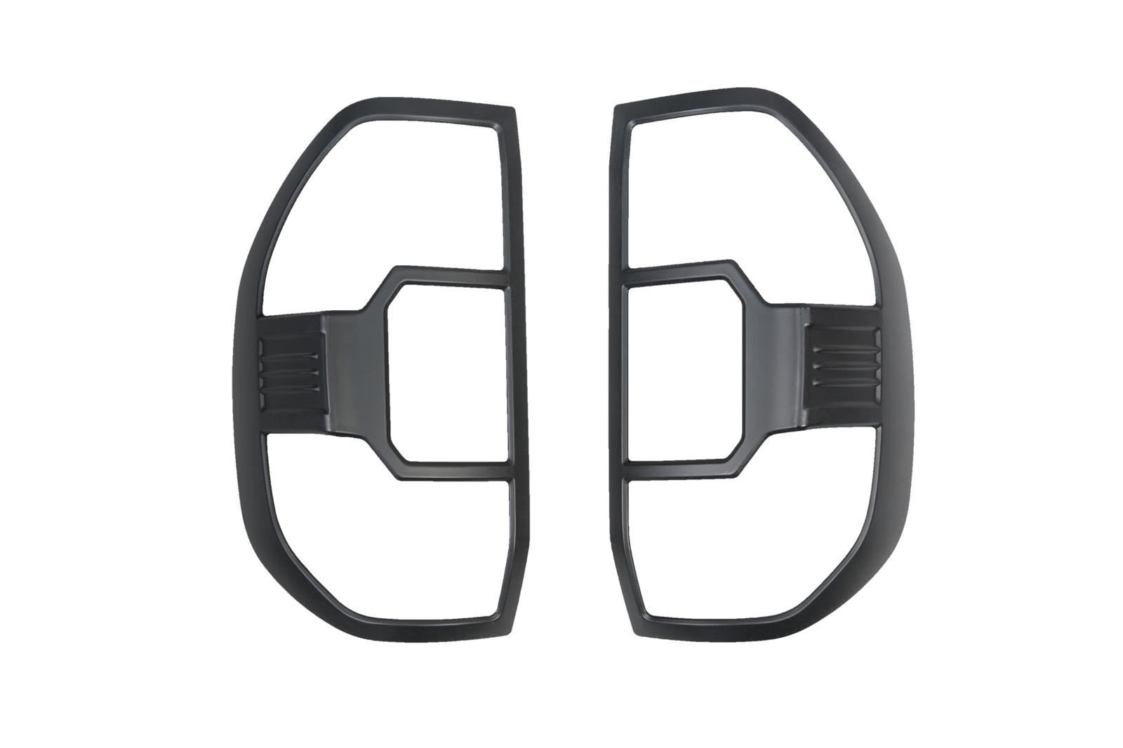 Matte Black Rear Tail Light Trim Covers Suitable For LDV T60 2019-2021