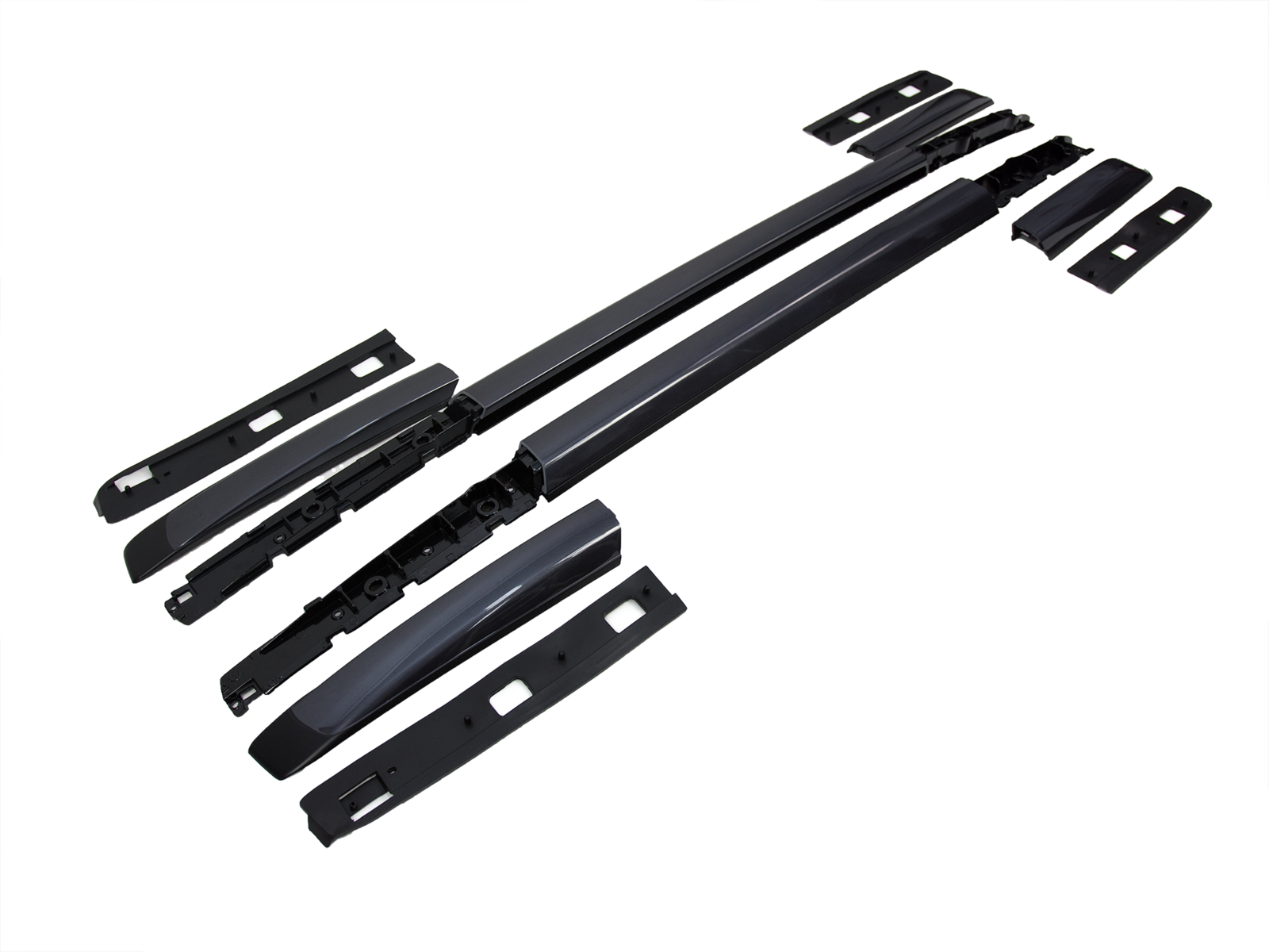 Dark Grey Roof Rails Suitable For Isuzu D-max 2020-2024