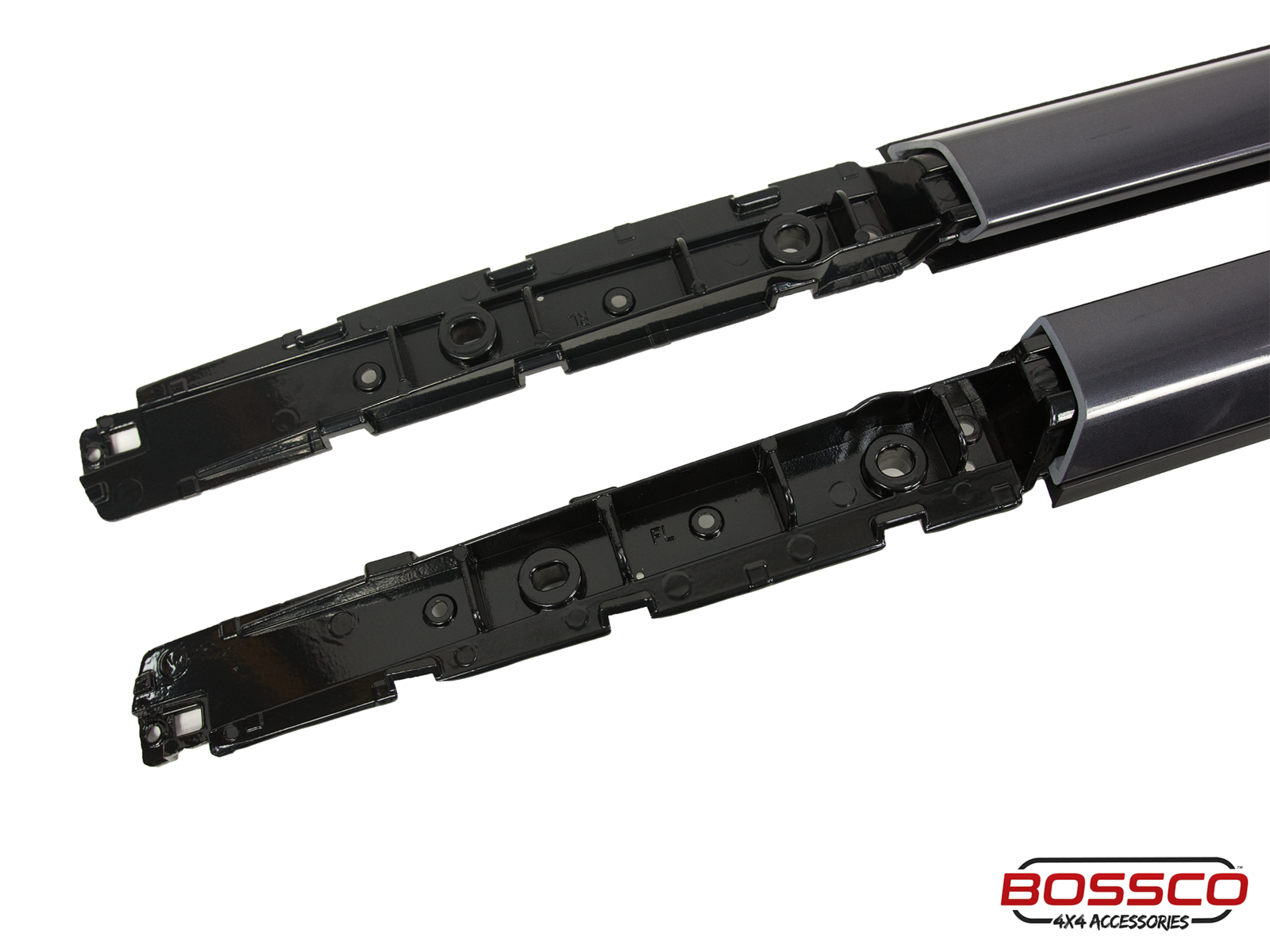Dark Grey Roof Rails Suitable For Isuzu D-max 2020-2024