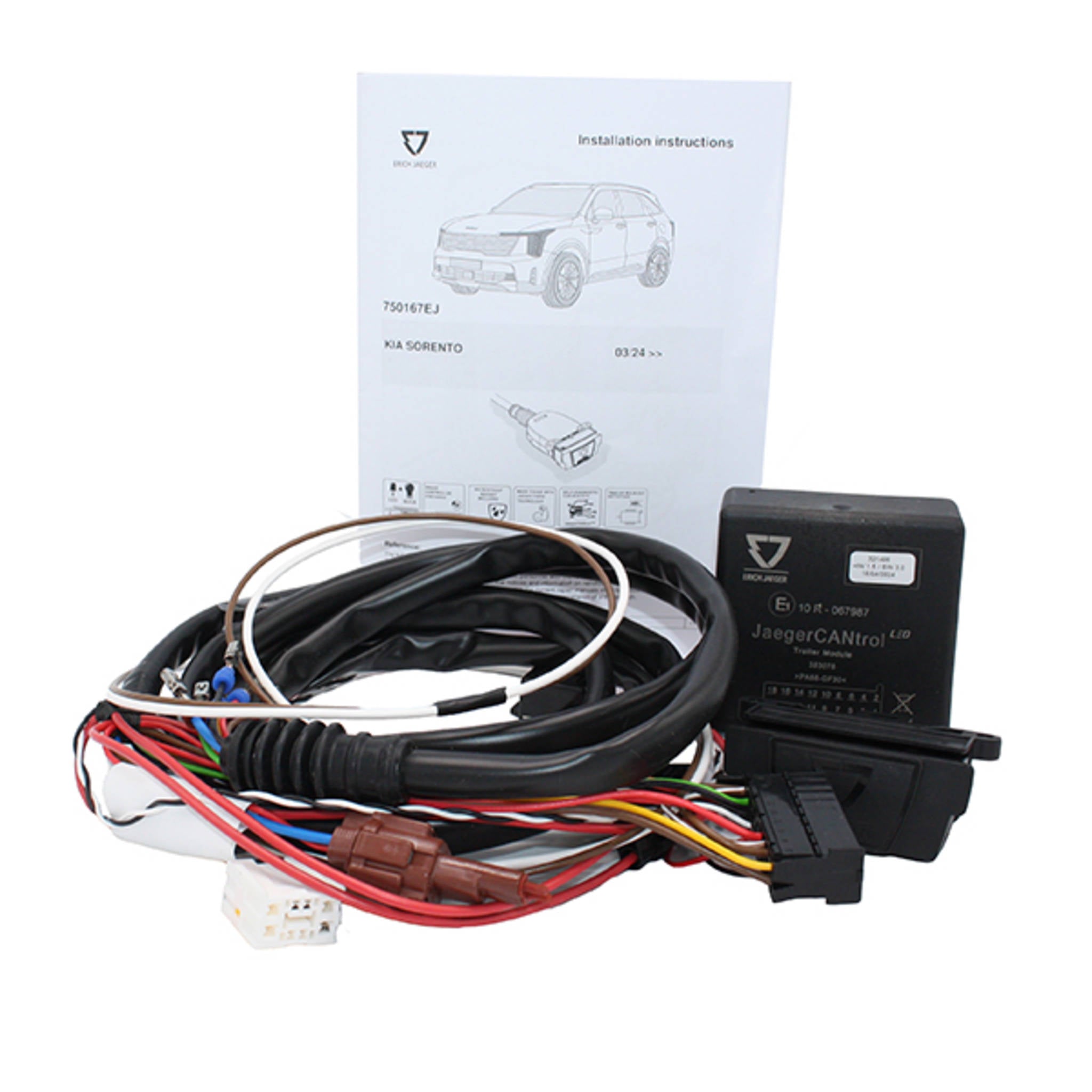 Erich Jaeger Direct Fit Wiring Harness For Facelifted KIA Sorento (03/2024 - On) - EV5 (08/2024- On)