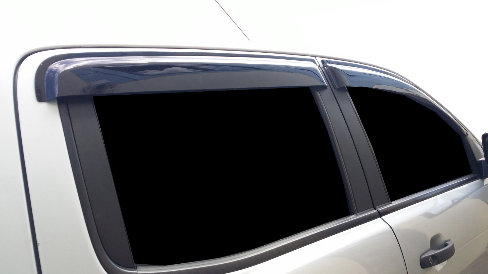 Weathershields Window Visors and Bonnet Protector Suitable for Ford Ranger MKII
