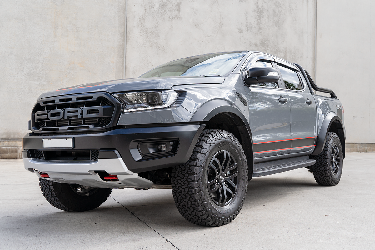Tinted Weather shield Window Visors suitable for Ford Raptor 2017-2022