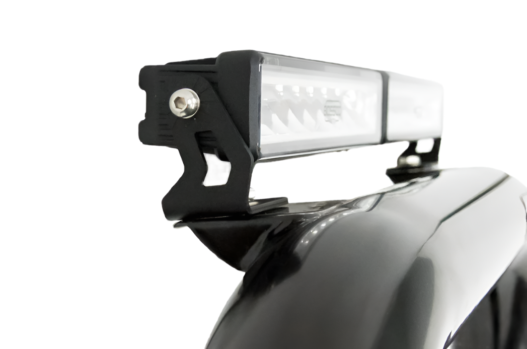 Black Nudge bar suitable for Isuzu D-MAX / MU-X 2012-2019 w/ 20" Modular Single Row LED Light Bar