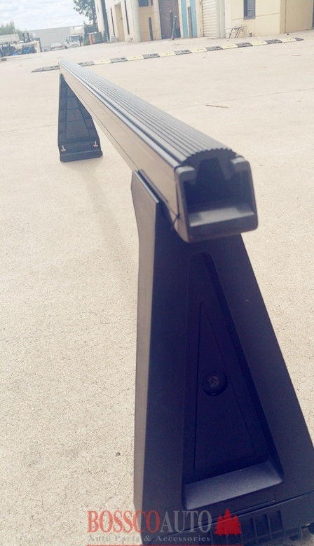 11*58" (1480mm) Black Heavy Duty Square H Roof Rack (Set of 3)