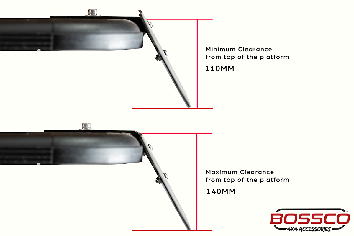 Acrylic Wind Deflector Suitable With Aluminium Roof Platforms