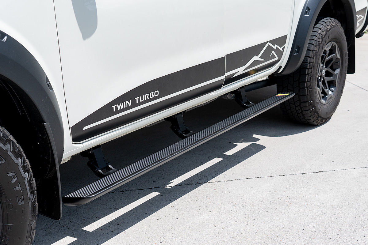 BCE-Board Electric Retractable Side Steps Suitable For Nissan Navara NP300 2015-2025