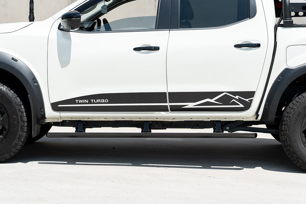 BCE-Board Electric Retractable Side Steps Suitable For Nissan Navara NP300 2015-2025