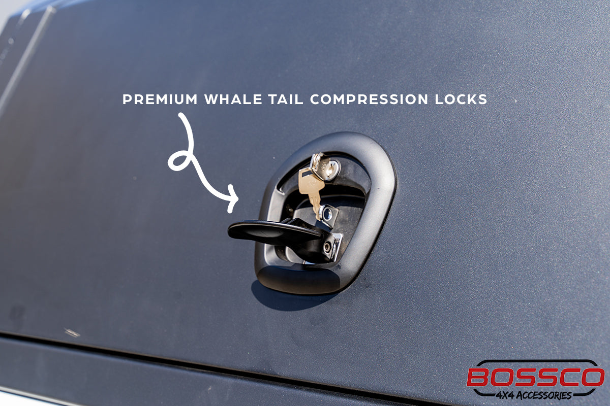 BCX-R Black Aluminium Tub Canopy for GWM Cannon Alpha LUX ULTRA HYBRID 2024 - ON