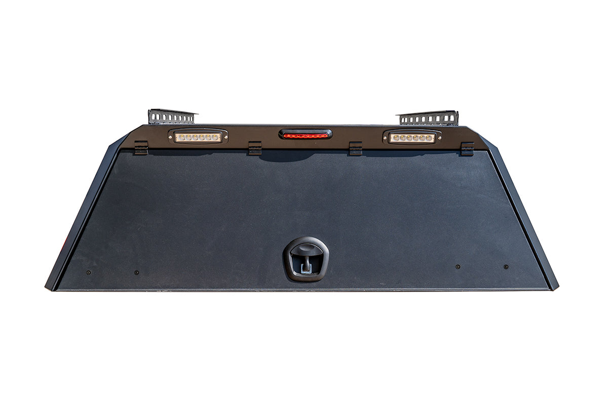 BCX-R Black Aluminium Tub Canopy for Ssangyong Musso XLV 2018-2024