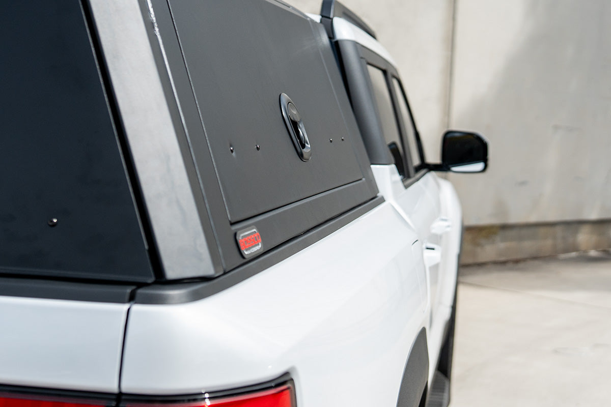 BCX-R Black Aluminium Tub Canopy for BYD Shark 6 2025+