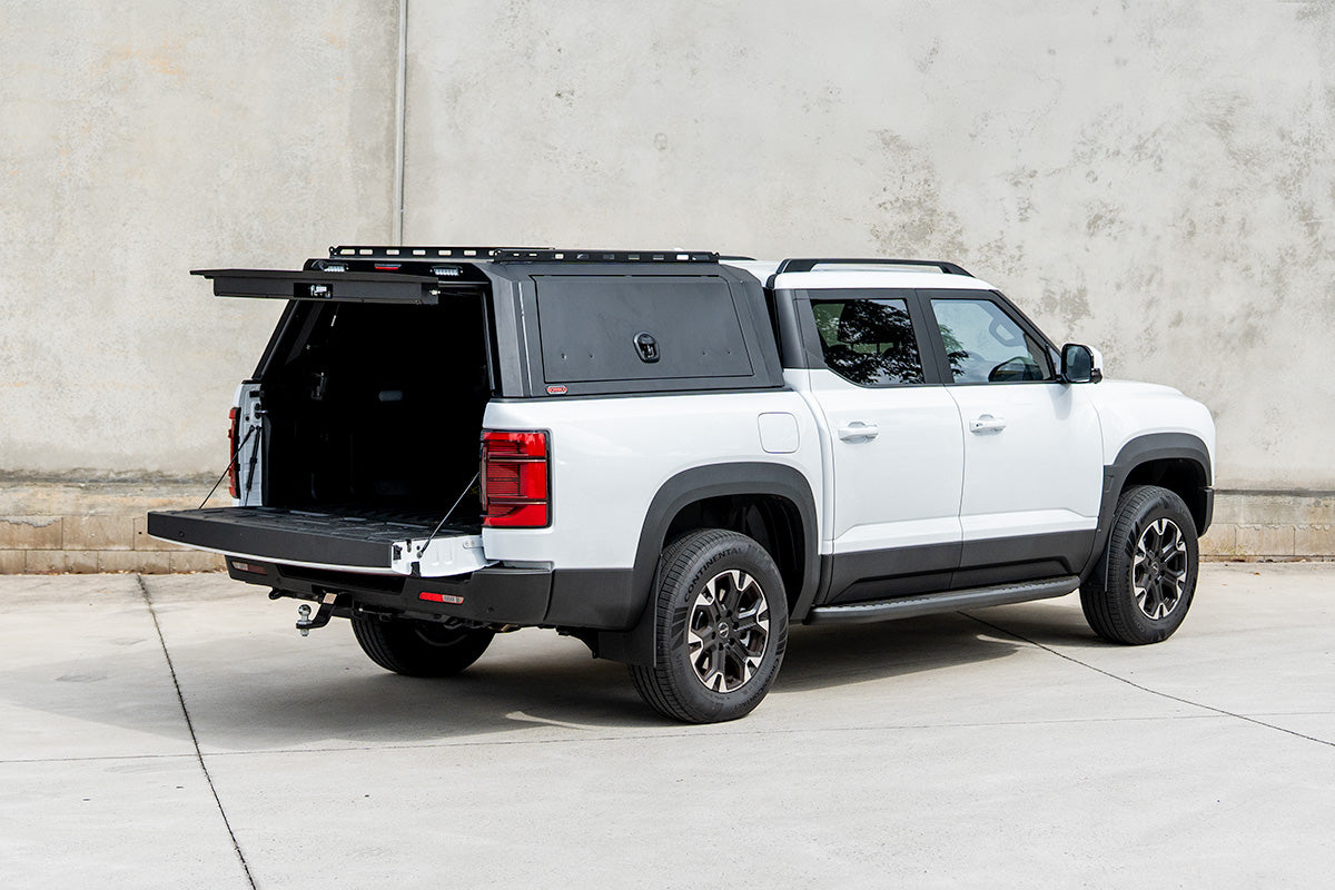 BCX-R Black Aluminium Tub Canopy for BYD Shark 6 2025+