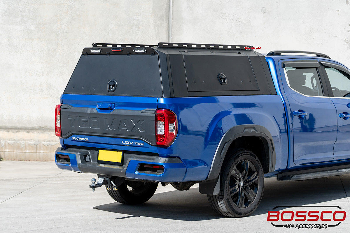 BCX-R Black Aluminium Tub Canopy Suitable For LDV T60 Megatub 2022-2025