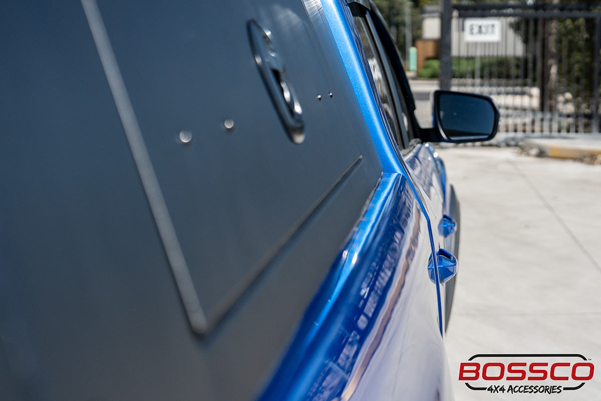 BCX-R Black Aluminium Tub Canopy Suitable For LDV T60 Megatub 2022-2025