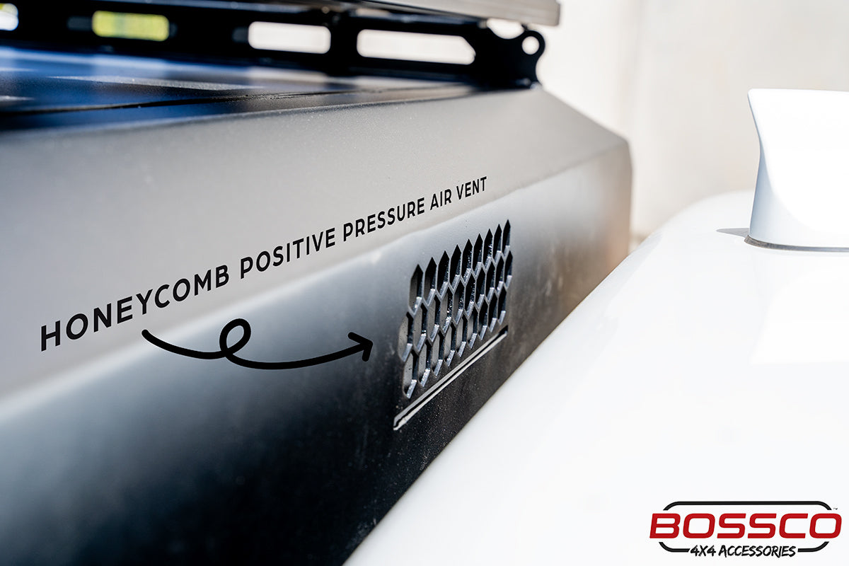 BCX-R Black Aluminium Tub Canopy for Mitsubishi Triton MV 2023-2024 w/ Central Locking Doors