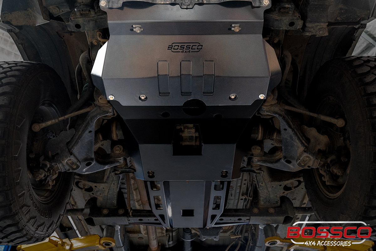 Front Underbody Engine Sump Protection Bash Guard Plates Suitable For Toyota Hilux 2015-2022 - Engine Only