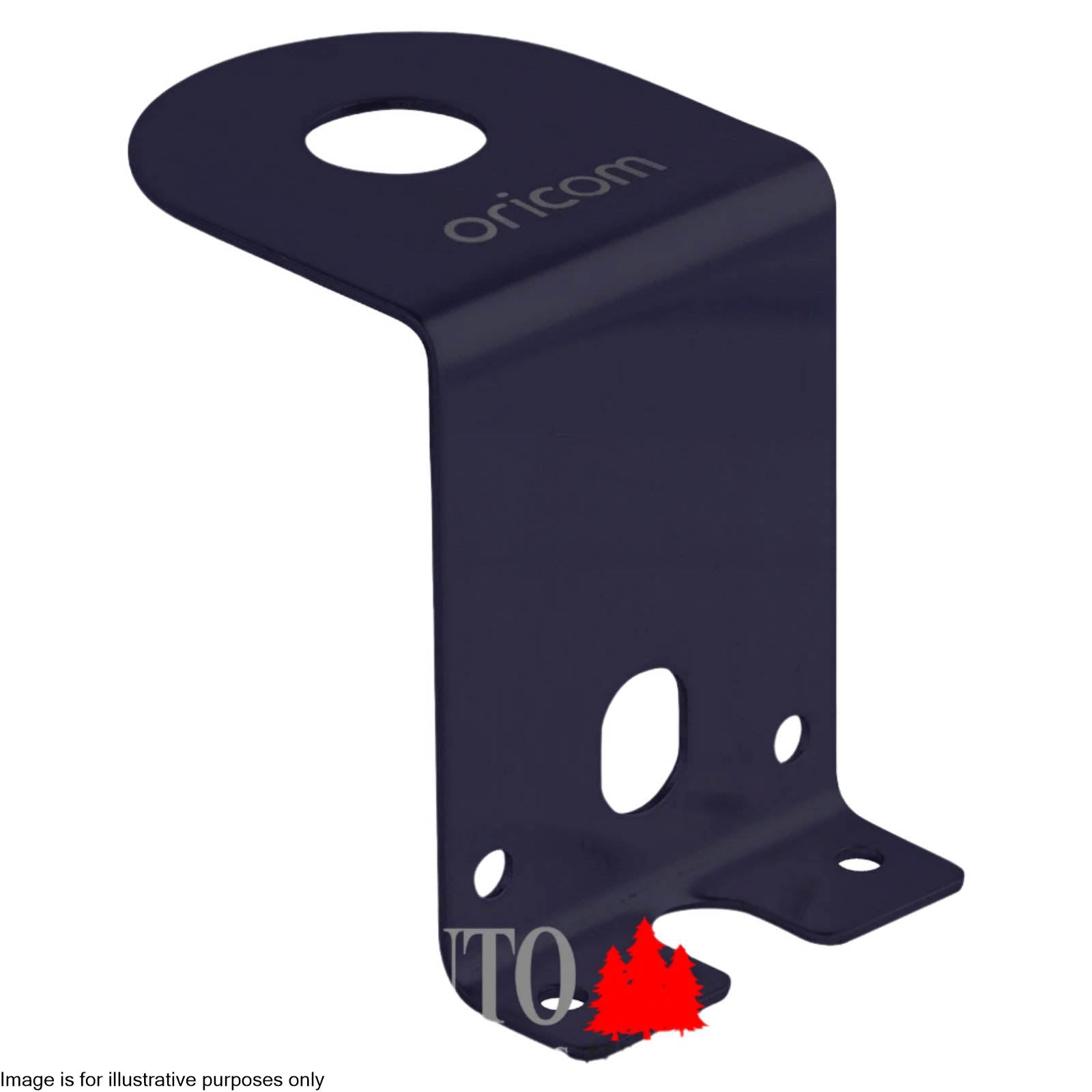 Oricom BR100BK Black Antenna Bracket for Boot or Bonnet Mount 2012
