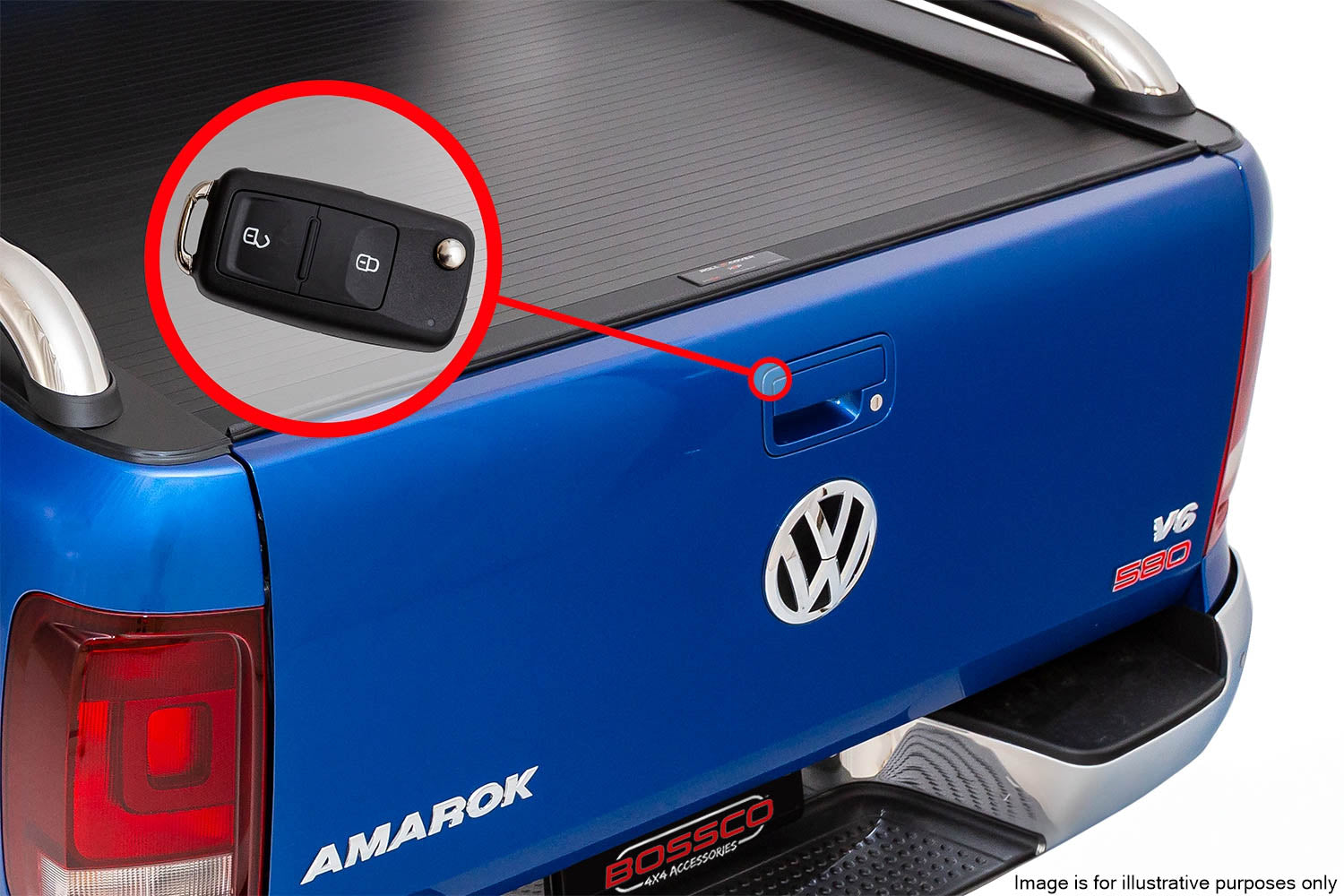Tailgate Tail light Central Locking Kit For Volkswagen Amarok 2010-2022