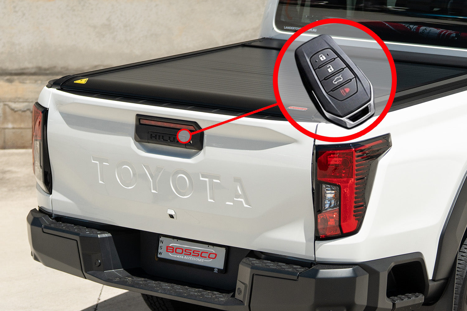 Tailgate Central Locking Kit Suitable For Toyota Hilux N90 2024+