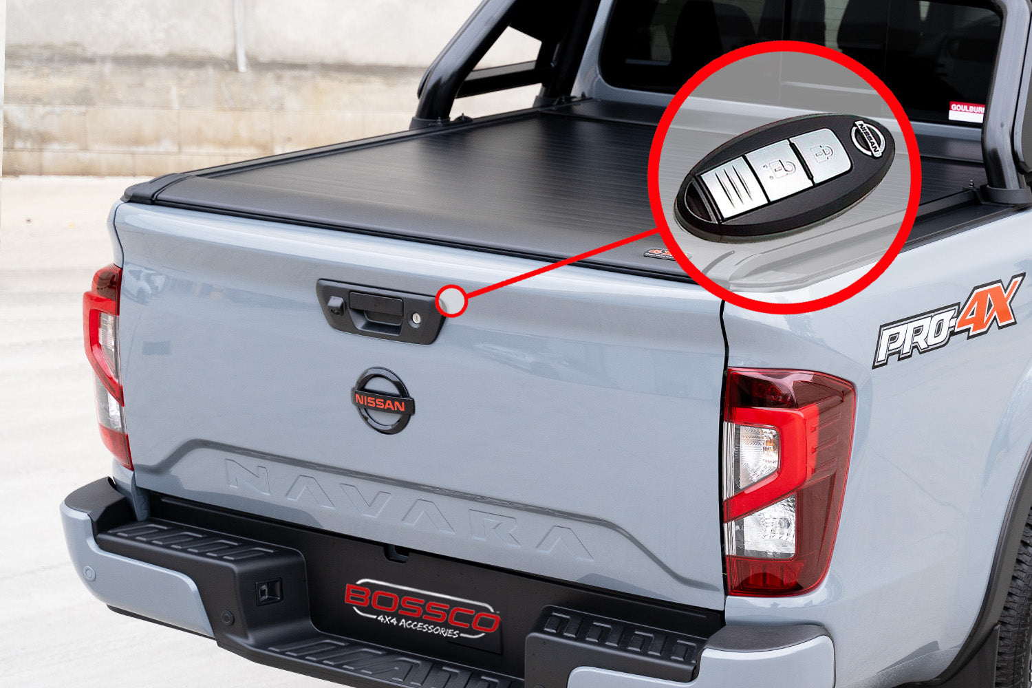 Tailgate Tail gate Central Locking Kit For Nissan Navara NP300 Facelift 2015-2020