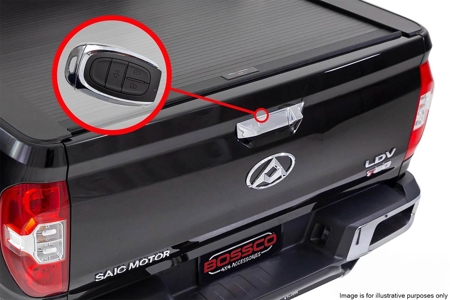 Tailgate Tail gate Central Locking Kit For LDV T60 2017-2021