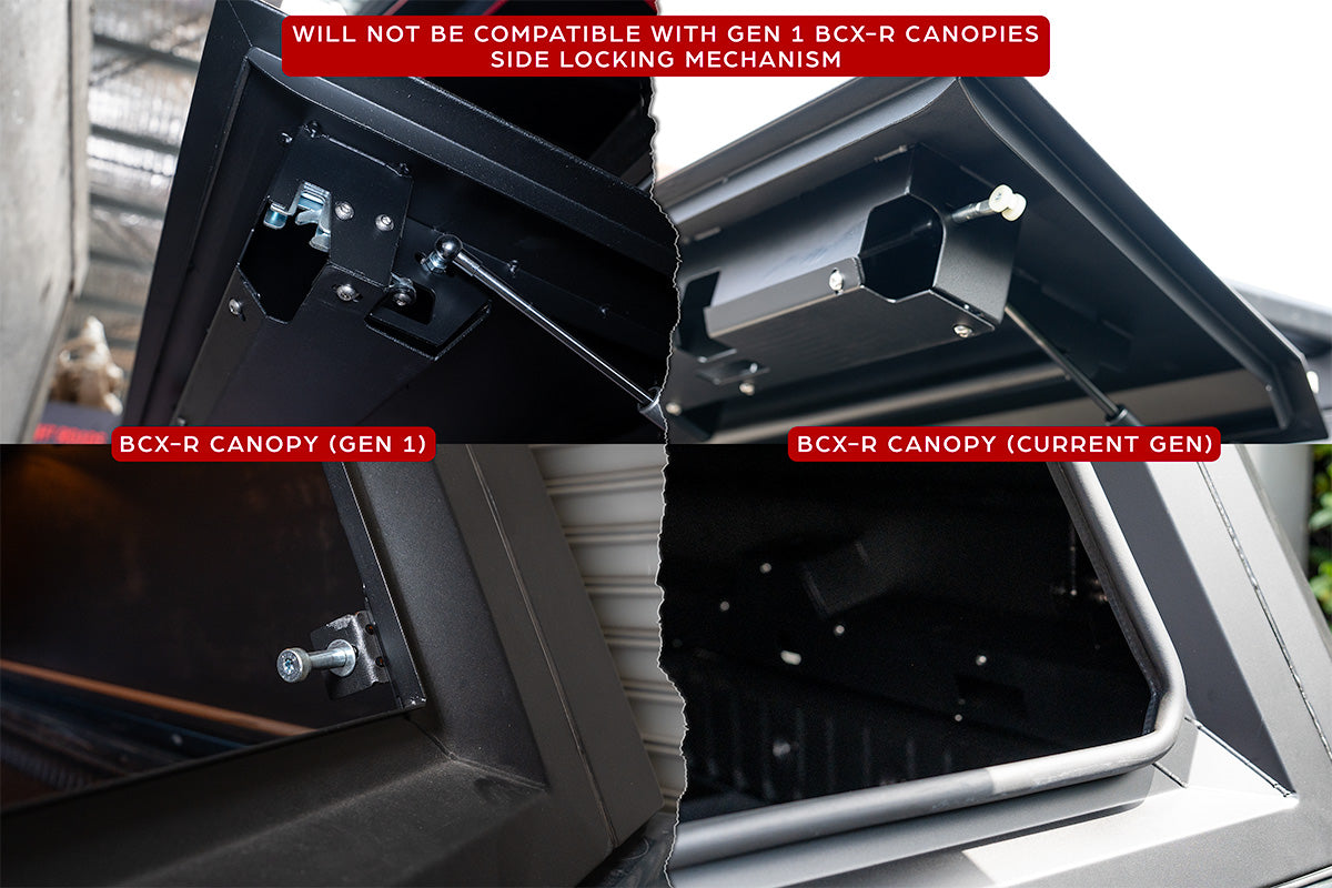 Side Doggy Door Replacements for BCX-R Canopies with Sliding Windows Driver Side