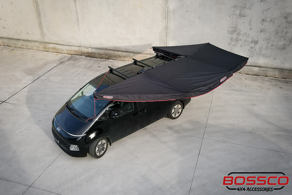Bossco Basecamp 270 Degree Extra-Large Free Standing Awning (Passenger Side)