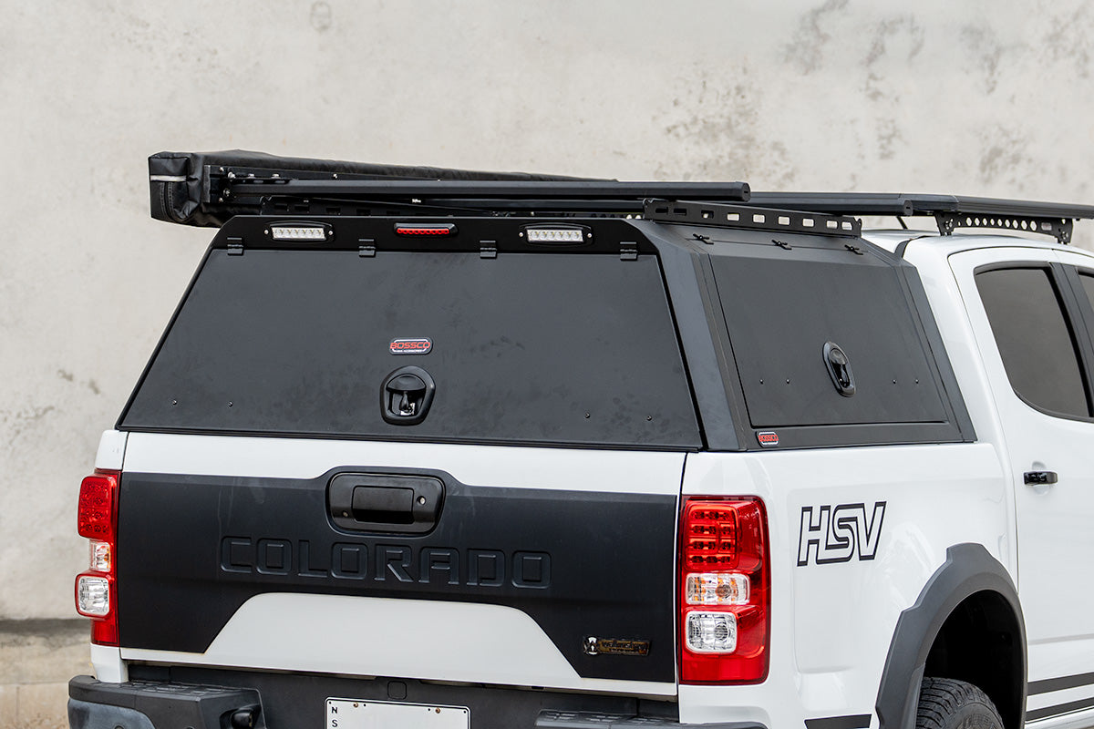 BCX-R Black Aluminium Tub Canopy for Holden Colorado RG Series 2012-2020