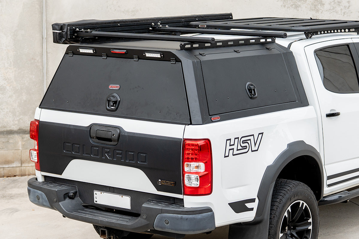 BCX-R Black Aluminium Tub Canopy for Holden Colorado RG Series 2012-2020