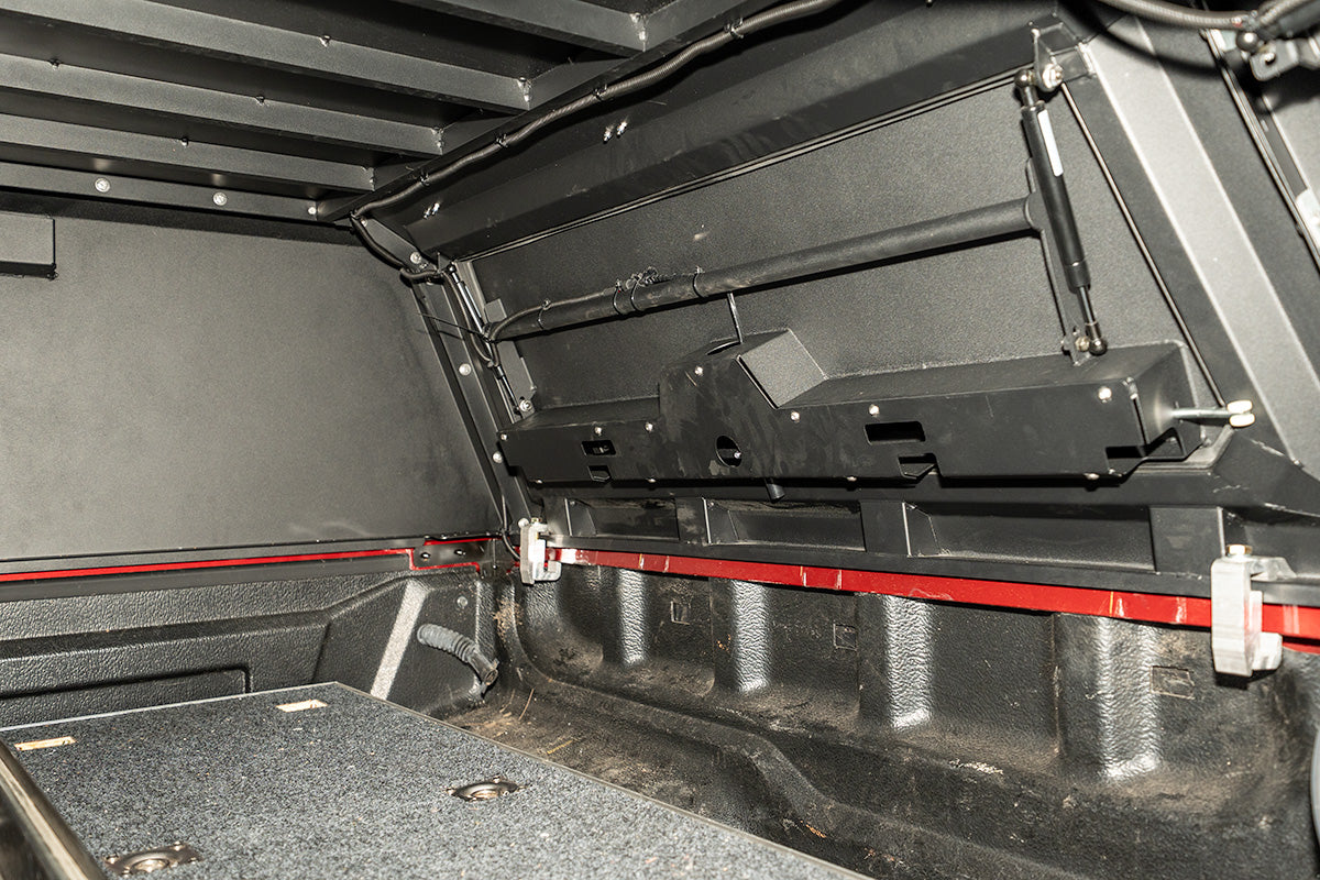 BCX-R Black Aluminium Tub Canopy for Isuzu D-Max Dmax RG 2020-2025