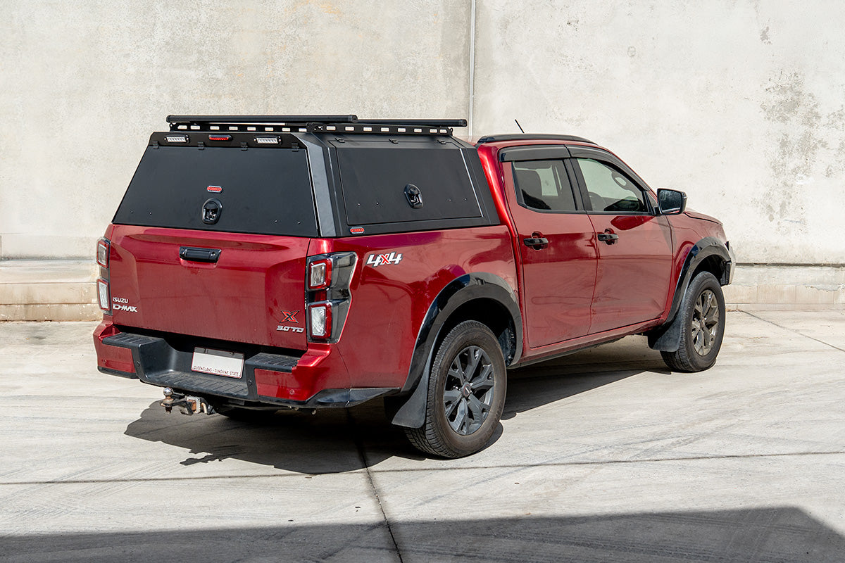 BCX-R Black Aluminium Tub Canopy for Isuzu D-Max Dmax RG 2020-2025