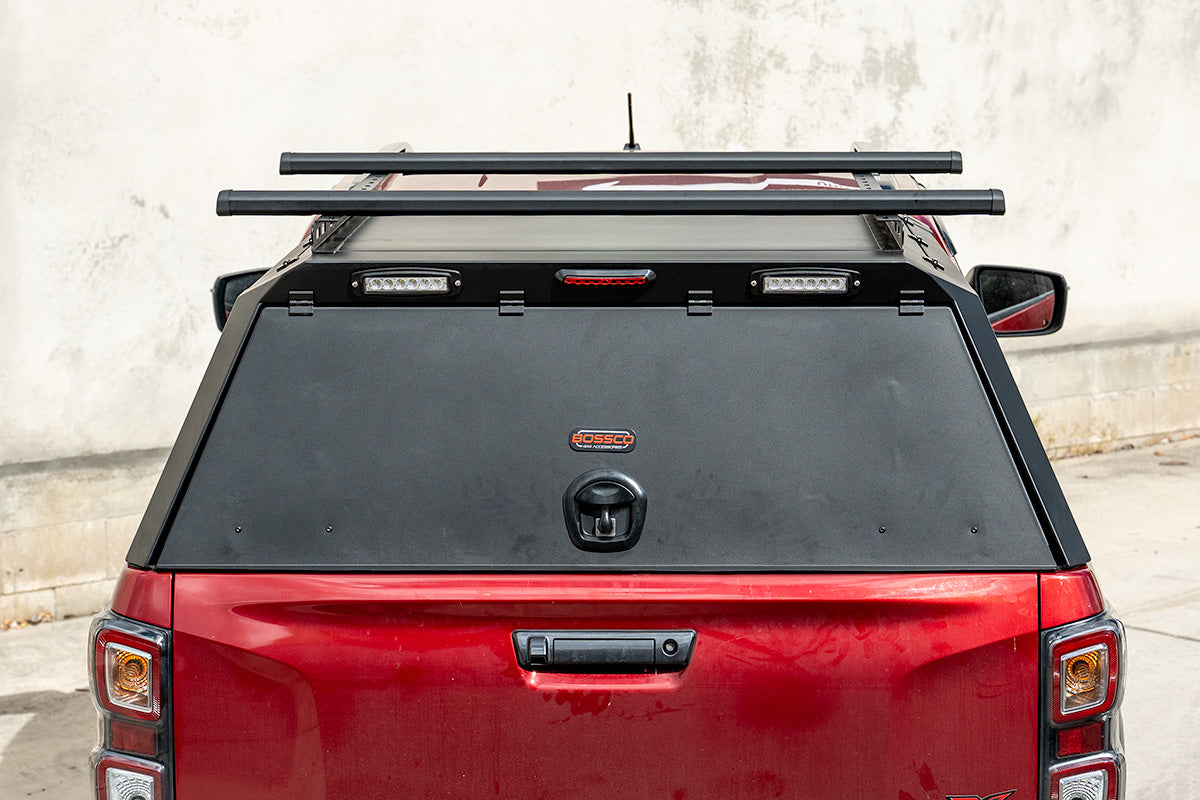 BCX-R Black Aluminium Tub Canopy for Isuzu D-Max Dmax RG 2020-2025