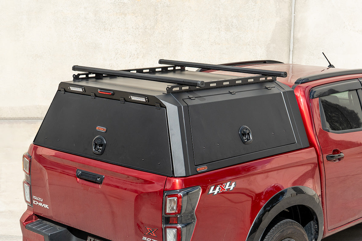 BCX-R Black Aluminium Tub Canopy for Isuzu D-Max Dmax RG 2020-2025