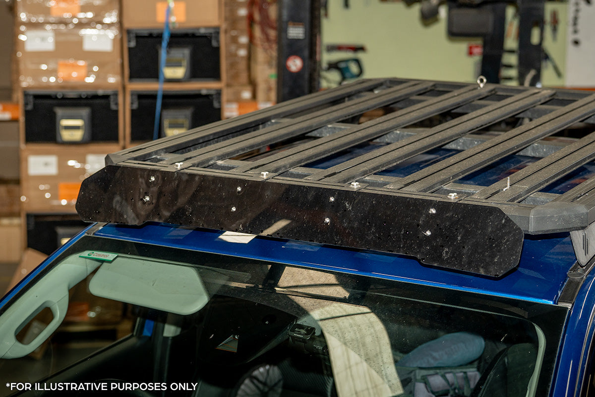 Acrylic Wind Deflector Suitable With Aluminium Roof Platforms