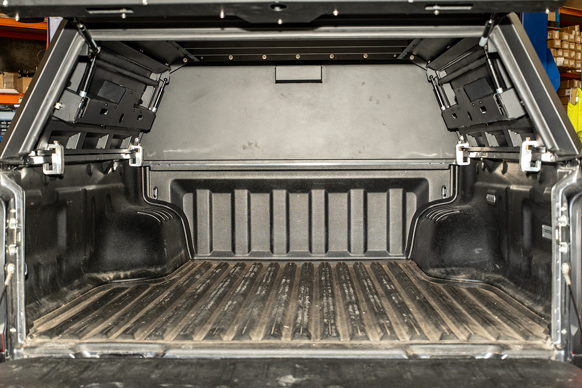 BCX-R Black Aluminium Tub Canopy for Mitsubishi Triton MR 2019-2023