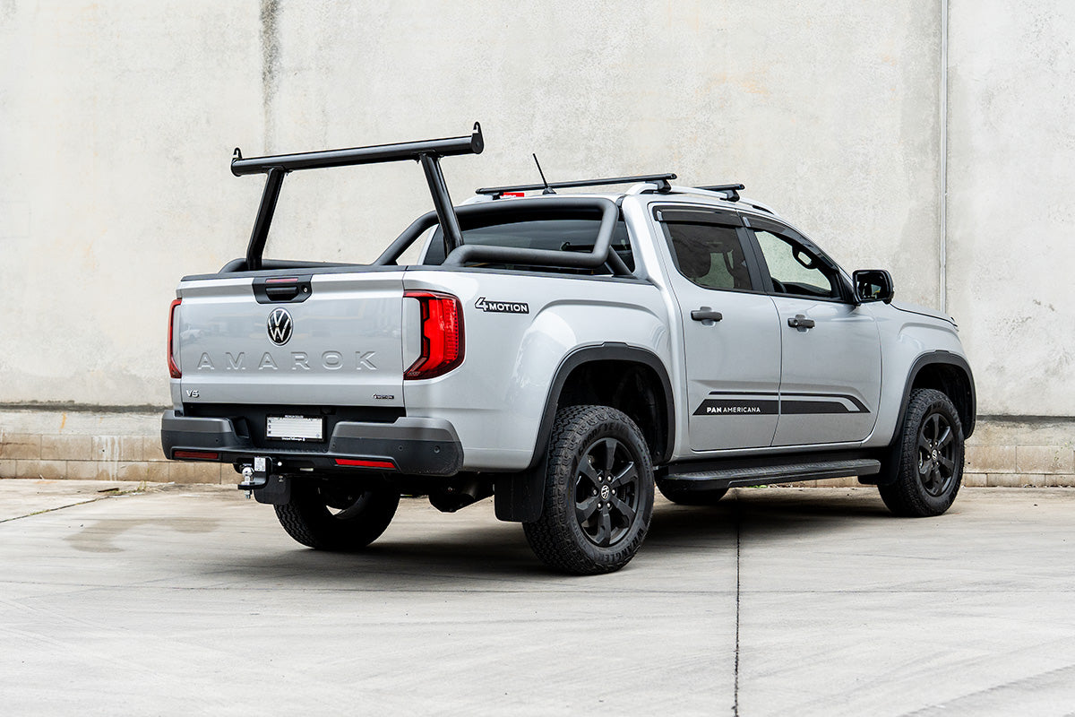 Universal Black Steel Ute Tub Ladder Rack