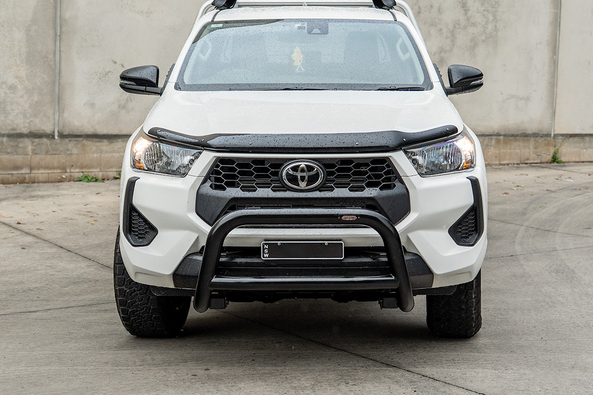 Black Low Nudge bar suitable for Toyota Hilux 2020 - 2025