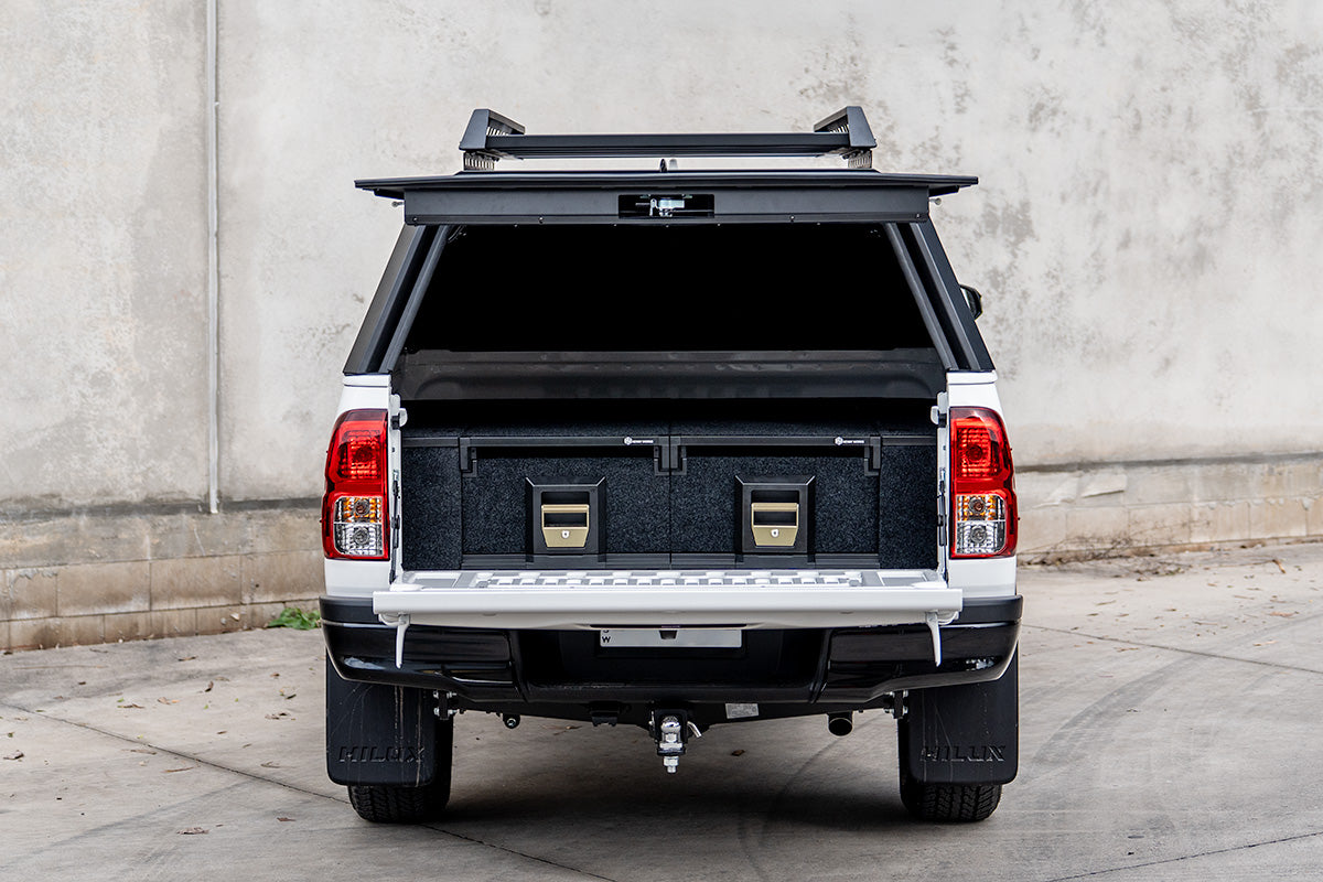 Dual Drawer Ute Tub Drawer System for Toyota Hilux 2015+ J DECK