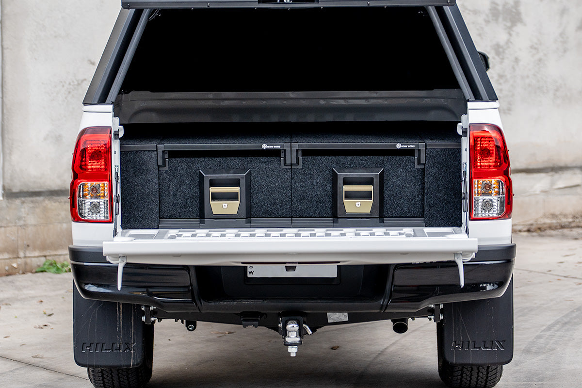 Dual Drawer Ute Tub Drawer System for Toyota Hilux 2015+ J DECK