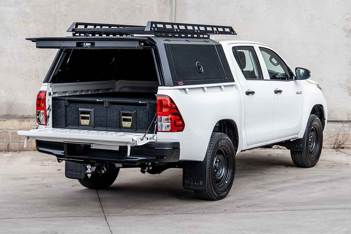 Dual Drawer Ute Tub Drawer System for Toyota Hilux 2015+ J DECK