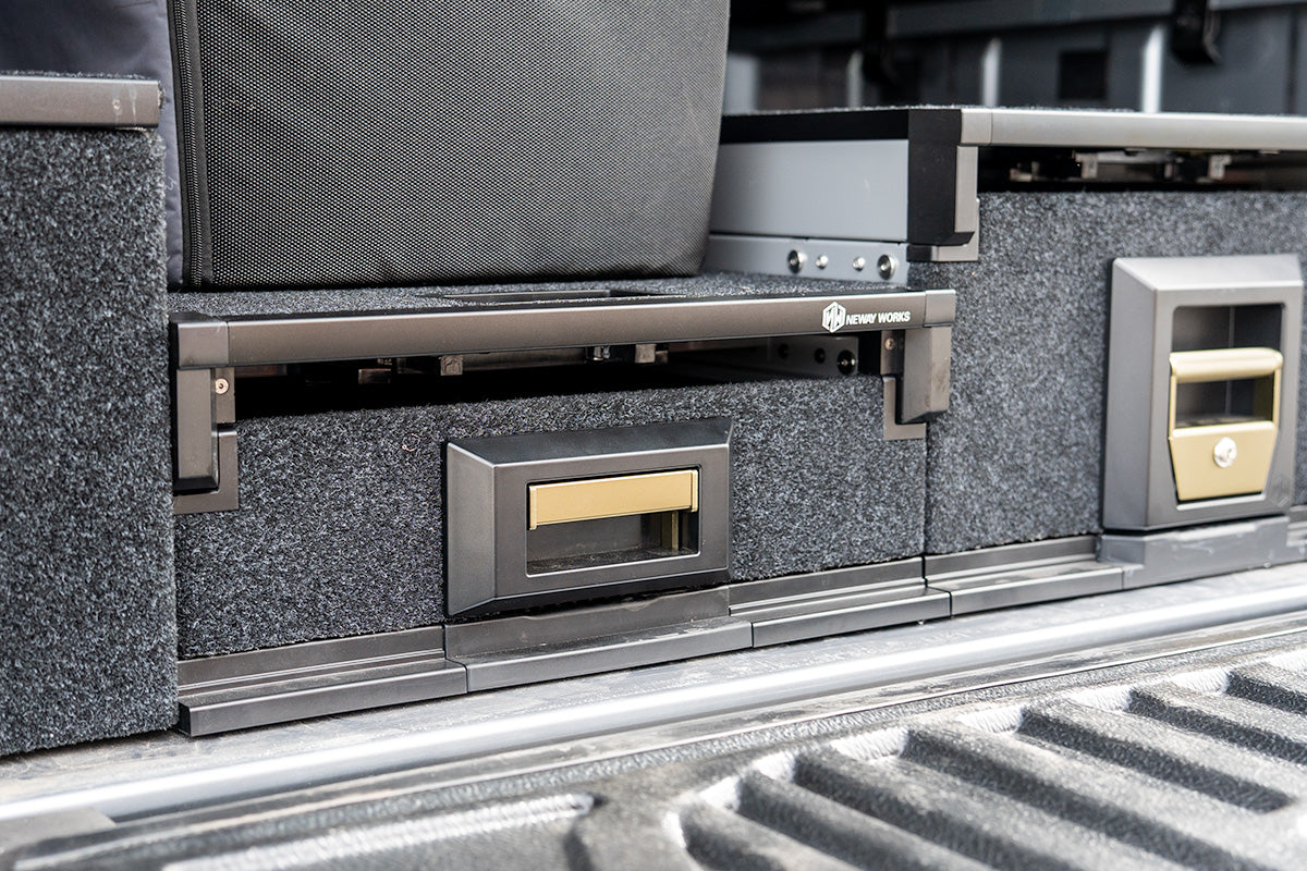 Dual Drawer Ute Tub Drawer System for Mitsubishi Triton MQ MR 2015-2024