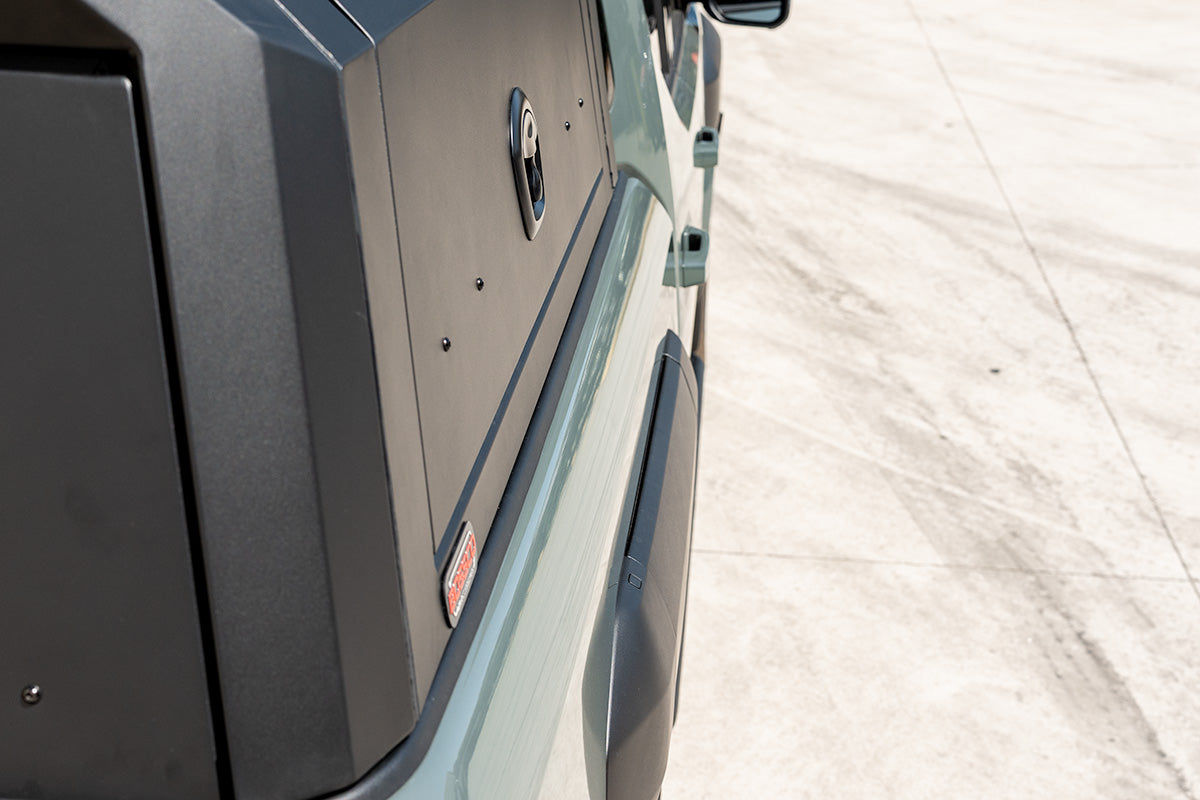 BCX-R Black Aluminium Tub Canopy for Kia Tasman 2025 - ON