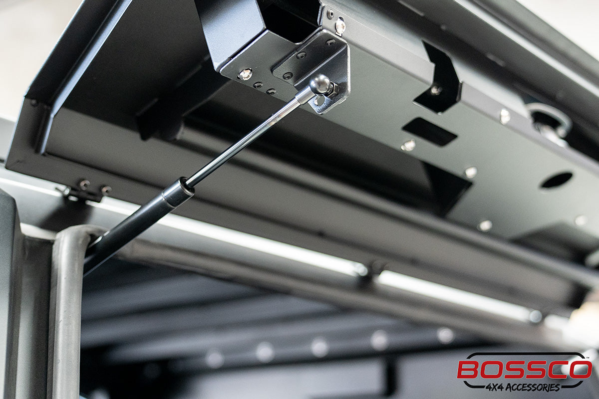 BCX-R Black Aluminium Tub Canopy for Mitsubishi Triton MQ 2015-2019