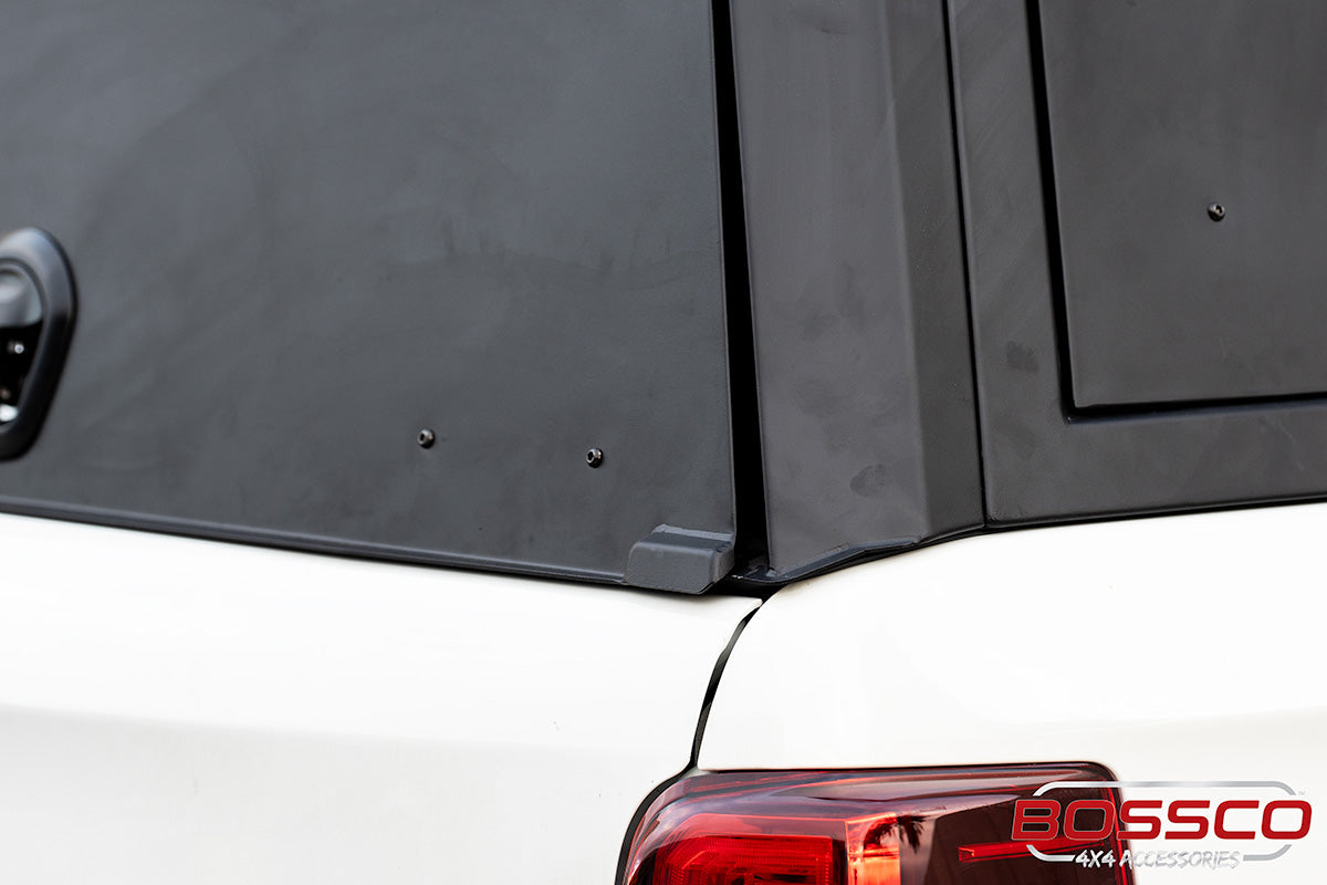 BCX-R Black Aluminium Tub Canopy for Mitsubishi Triton MQ 2015-2019