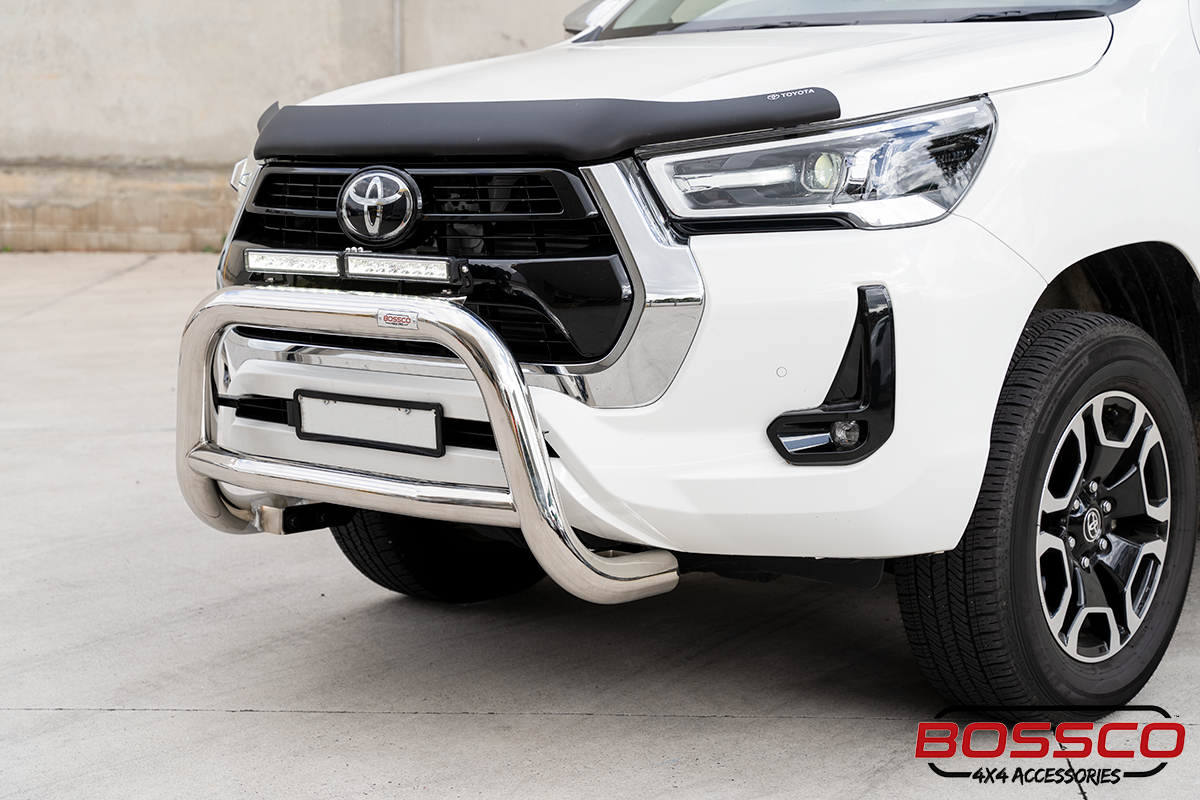 Stainless Steel Low Nudge bar suitable for Toyota Hilux 2020 - 2024