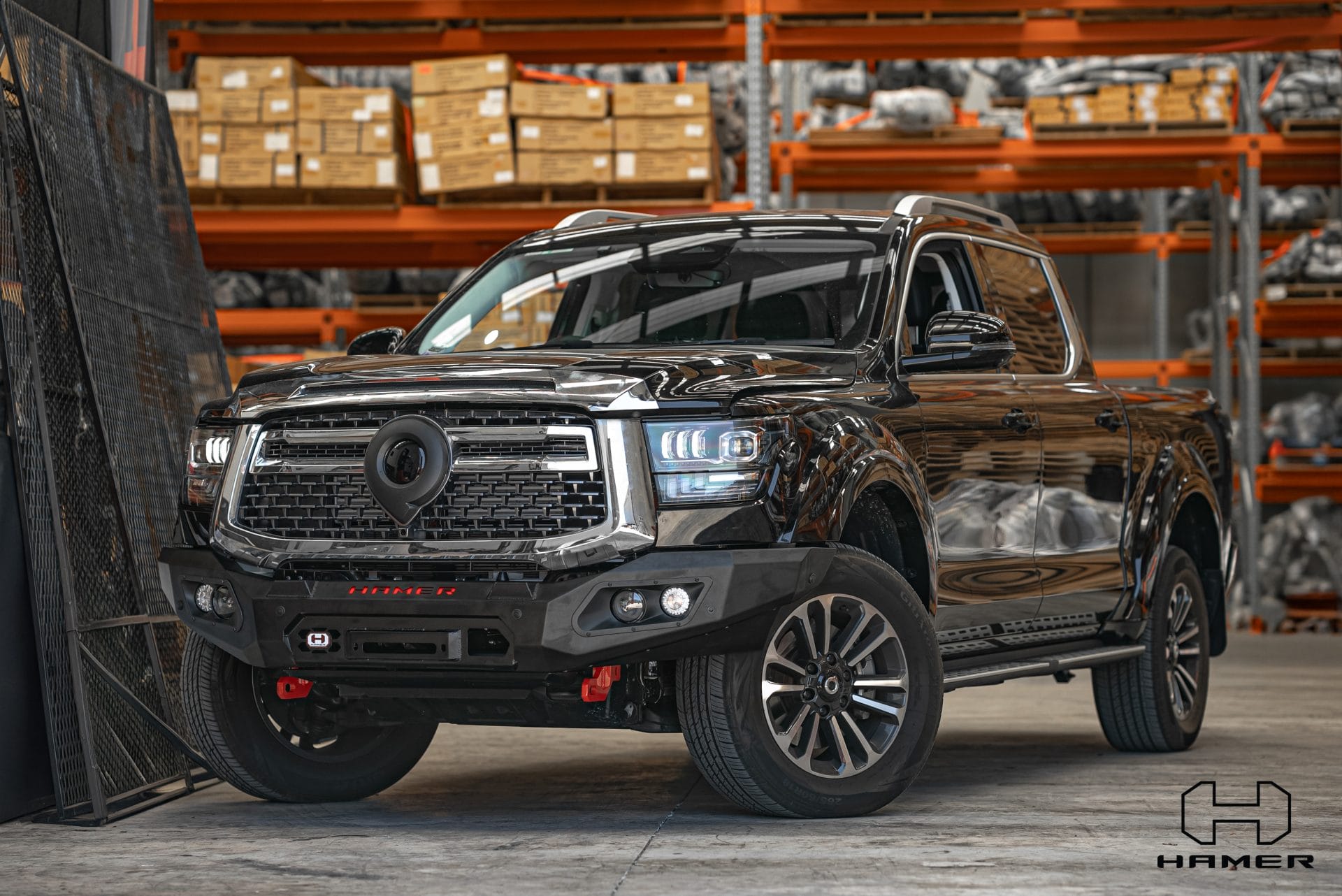 King series bull bar for GWM Cannon Alpha (2024 – Present)