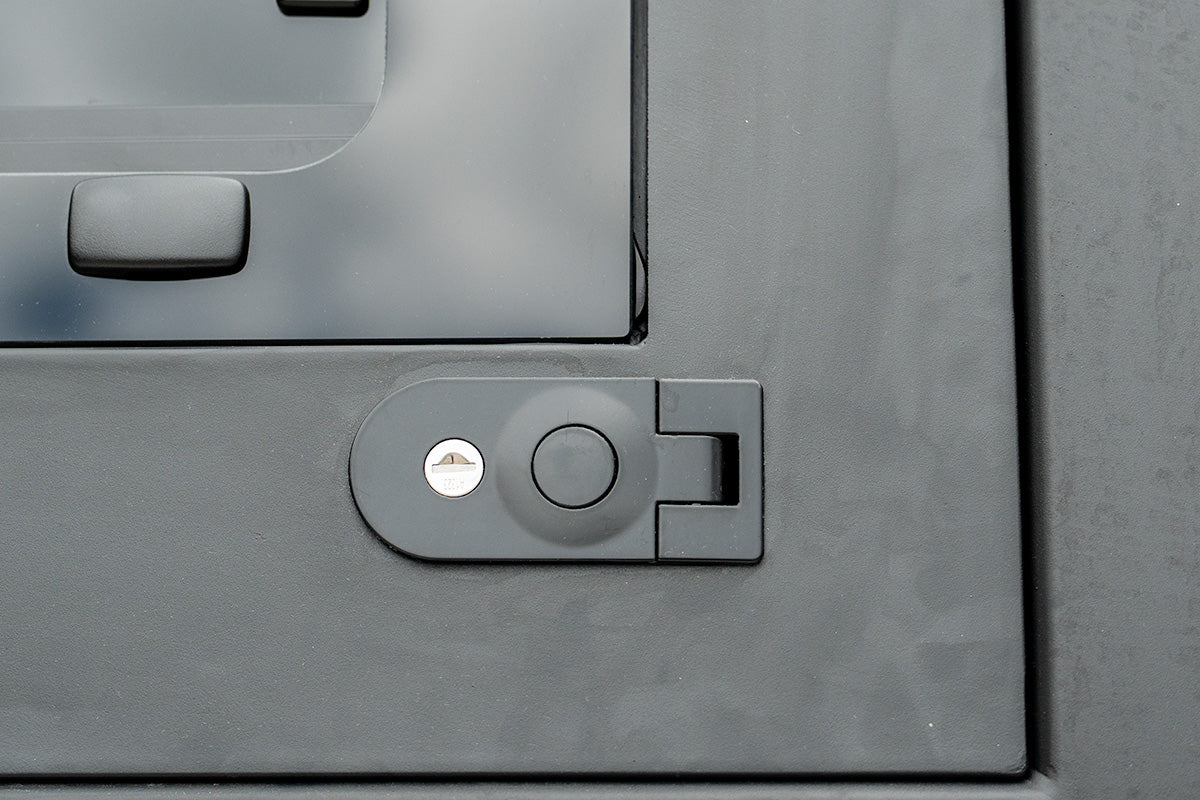 Side Doggy Door Replacements for BCX-R Canopies with Sliding Windows Passenger Side - Internal Hinge