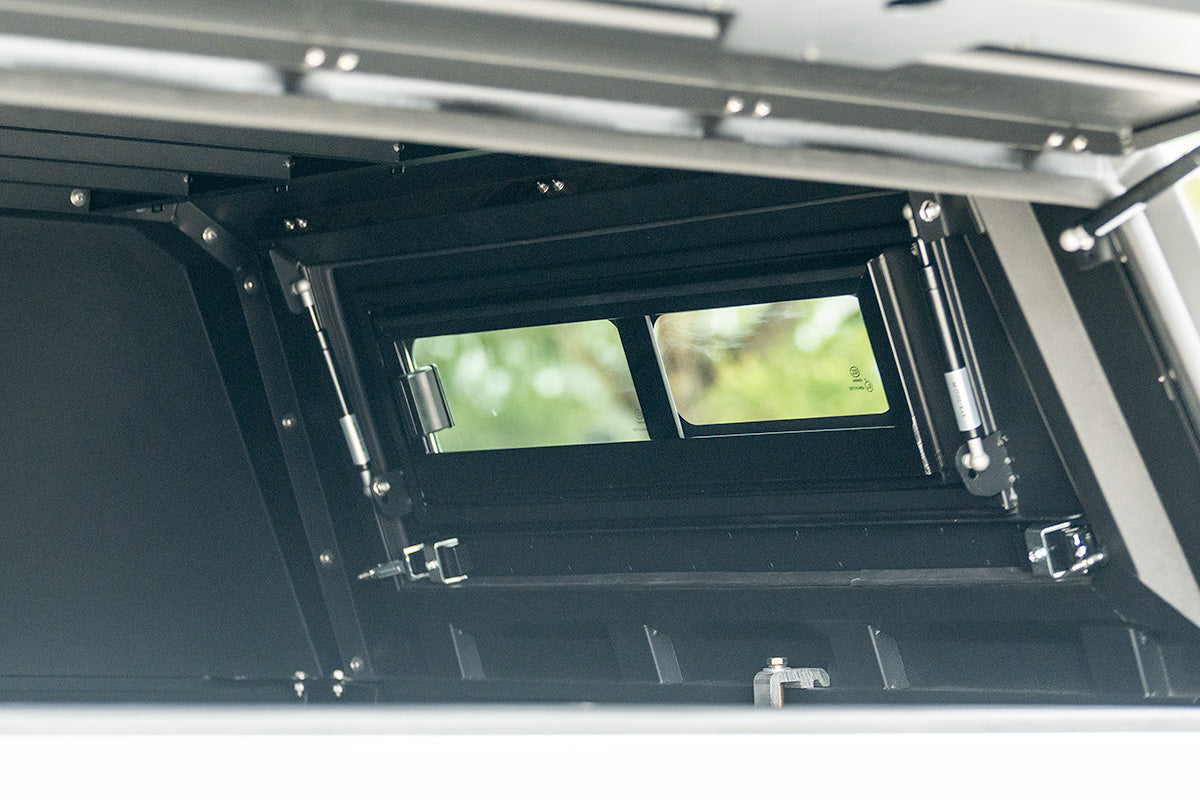 Side Doggy Door Replacements for BCX-R Canopies with Sliding Windows Driver Side - Internal Hinge